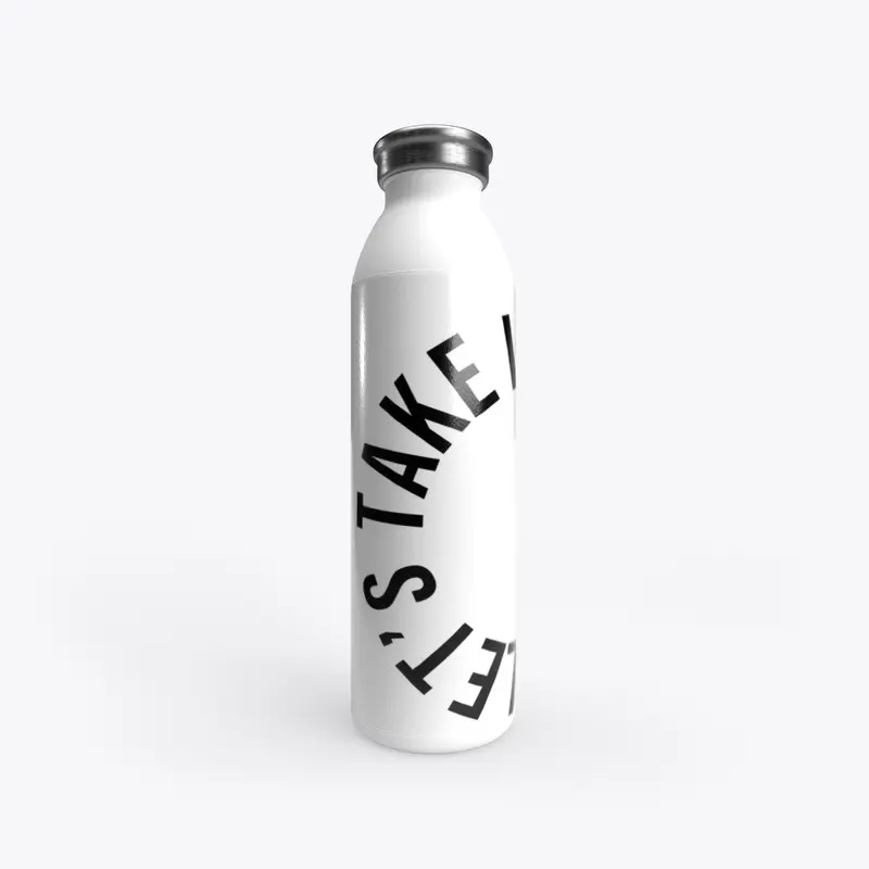 Vintage Style Logo Water Bottle and Mug